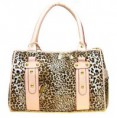 KOREAN BAG IN BROWN LEOPARD