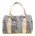 KOREAN BAG IN LEOPARD WHITE